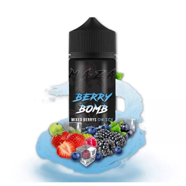 MaZa Berry Bomb 10ml Aroma in 120ml Flasche STEUERWARE