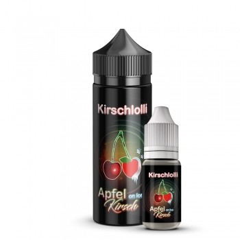 Kirschlolli Apfel Kirsch on Ice 10 ml in 120ml Flasche