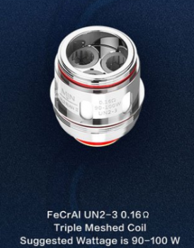 Uwell Valyrian II 0,16 ohm Dreifach Sieb Verdampferkopf