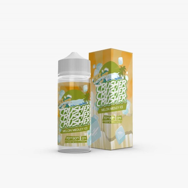Crusher E-Liquid - Melon Medley Ice 0mg 100ml