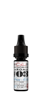 Tom Klark's 100% natürliche Aromen #03 Zitrone-Kirsch - 10ml 0mg