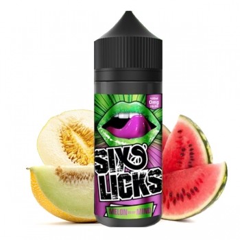 Six Licks Melon on my Mind 100ml in 120 ml Flasche 0mg Überdosiert