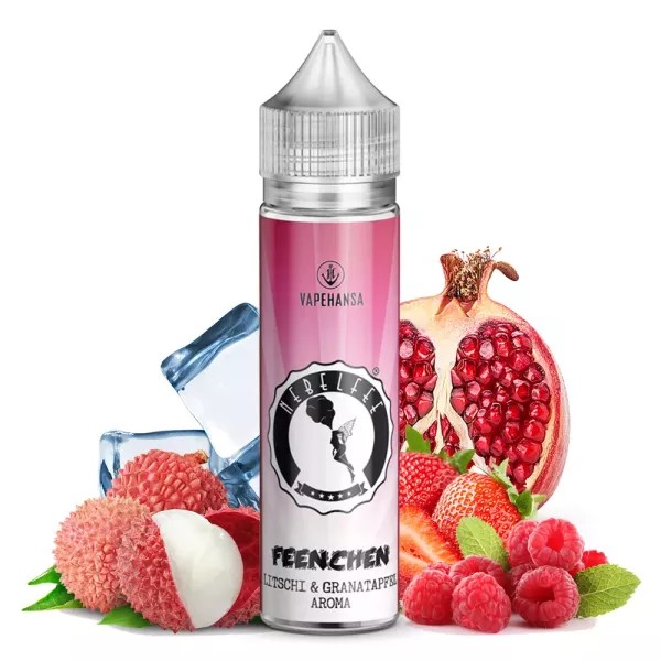 Nebelfee's Feenchen Litschi & Granatapfel 10ml in 60ml Flasche