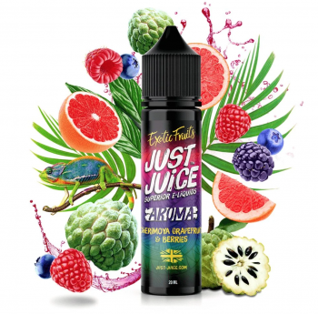 Just Juice Exotic Cherimoya Grapefruit & Berries 20ml in 60ml Flasche