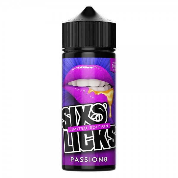 Six Licks Passion 8 Limited Edition 100ml Liquid