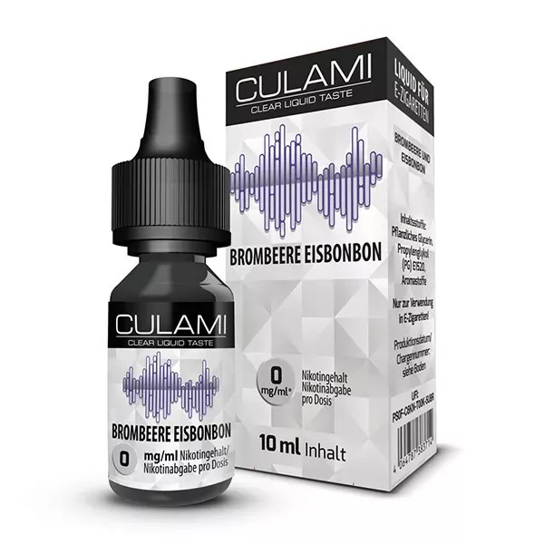 CULAMI Brombeere Eisbonbon 10ml Liquid STEUERWARE