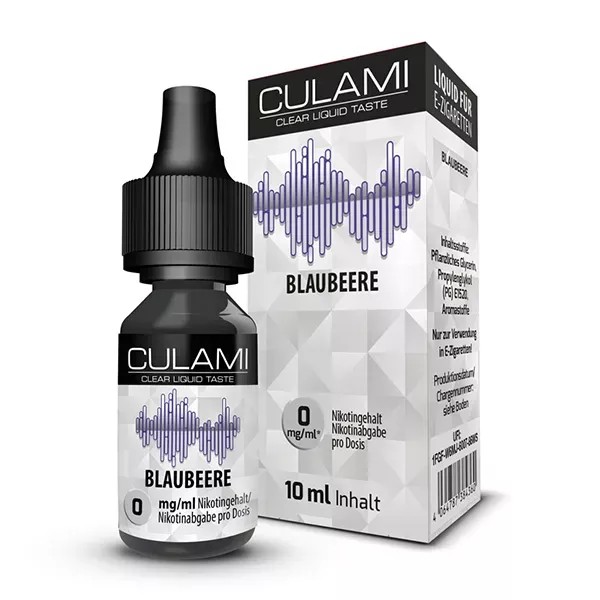 CULAMI Blaubeere 10ml Liquid STEUERWARE