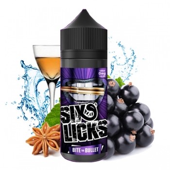 Six Licks Bite the Bullet 100ml in 120 ml Flasche 0mg Überdosiert