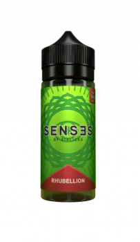 Senses by Six Licks - Rhubellion 100ml in 120 ml Flasche 0mg Überdosiert