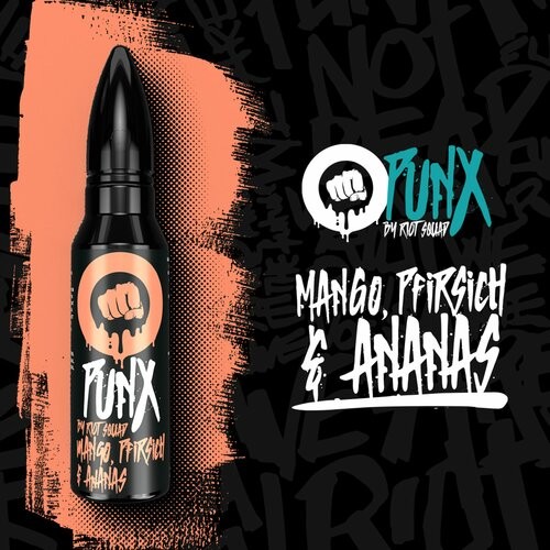 PUNX by Riot Squad - Mango, Pfirsich & Ananas - 50ml Shortfill