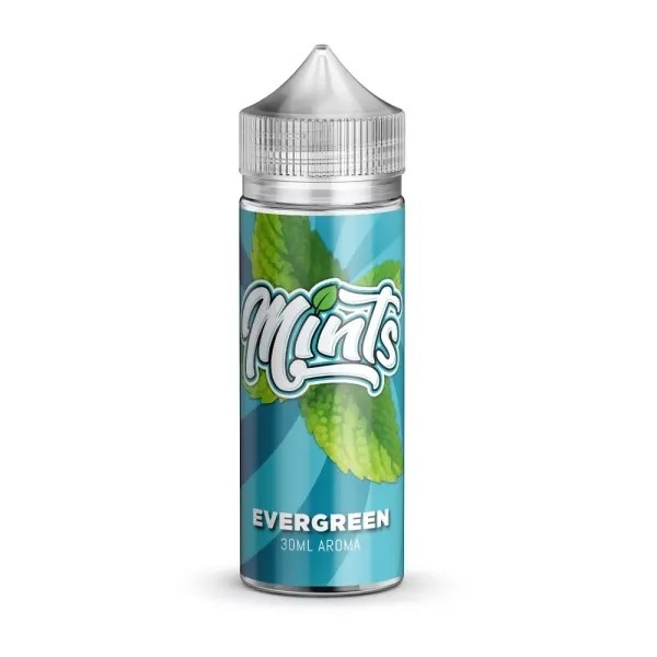Mints - Evergreen - 30ml Aroma in 120ml Flasche
